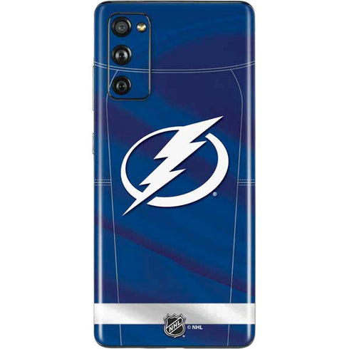 NHL Tampa Bay Lightning Jersey Galaxy S20 Fan Edition Skin