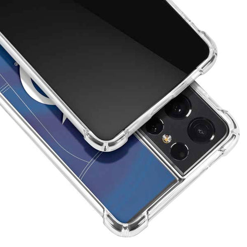 NHL Tampa Bay Lightning Jersey Galaxy S21 Ultra 5G Clear Case