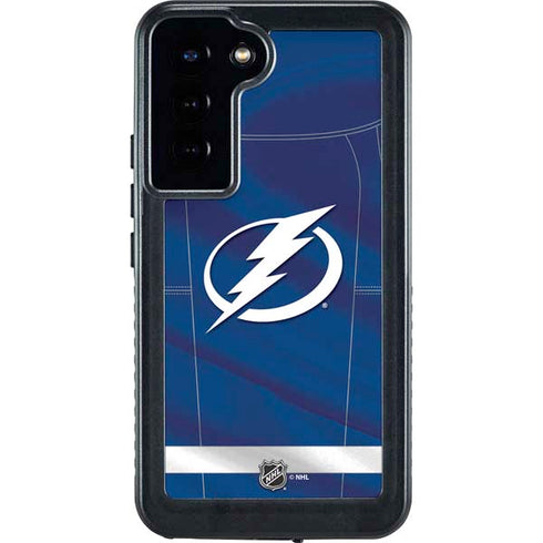 NHL Tampa Bay Lightning Jersey Galaxy S23 Plus Waterproof Case