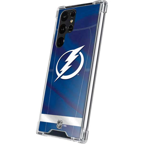 NHL Tampa Bay Lightning Jersey Galaxy S24 Ultra Clear Case