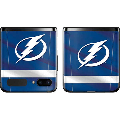 NHL Tampa Bay Lightning Jersey Galaxy Z Flip Skin