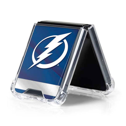 NHL Tampa Bay Lightning Jersey Galaxy Z Flip5 5G Clear Case