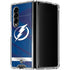 NHL Tampa Bay Lightning Jersey Galaxy Z Fold4 5G Clear Case