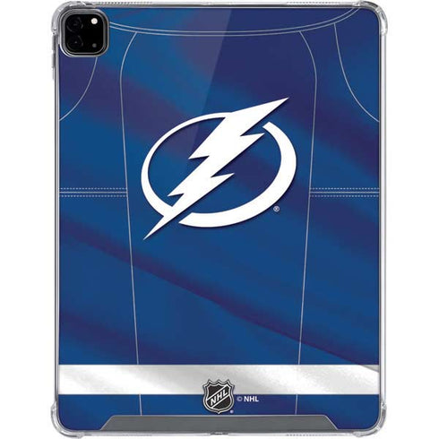 NHL Tampa Bay Lightning Jersey iPad Pro 12.9in (2020) Clear Case