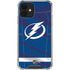 NHL Tampa Bay Lightning Jersey iPhone 12 Clear Case