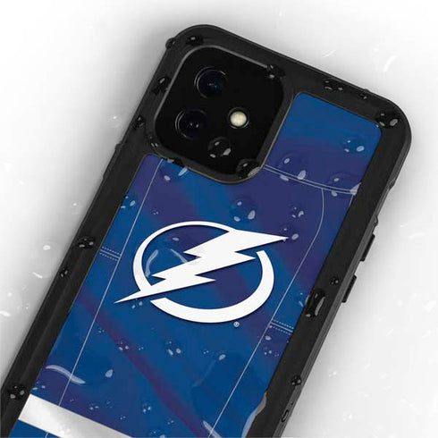 NHL Tampa Bay Lightning Jersey iPhone 12 Mini Waterproof Case