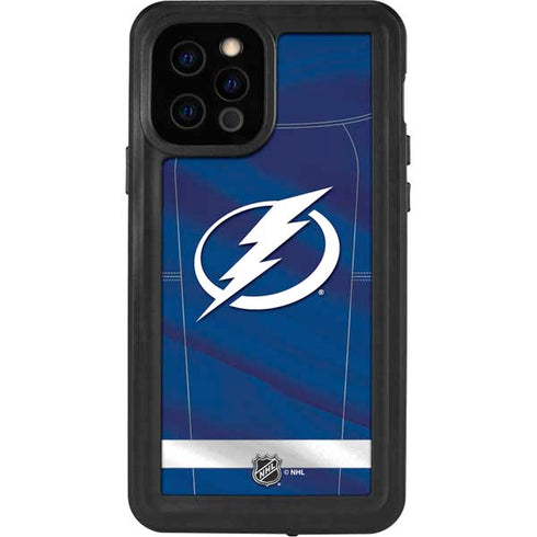NHL Tampa Bay Lightning Jersey iPhone 12 Pro Waterproof Case