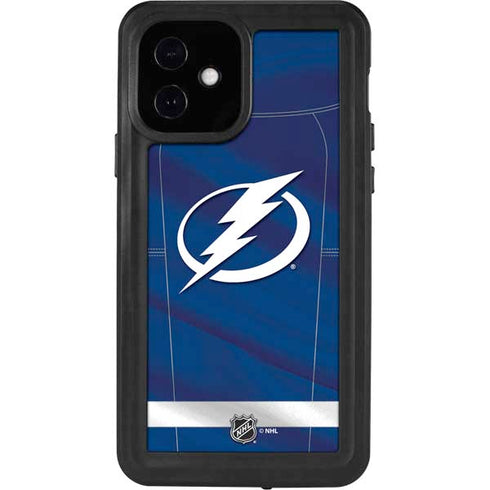 NHL Tampa Bay Lightning Jersey iPhone 12 Waterproof Case
