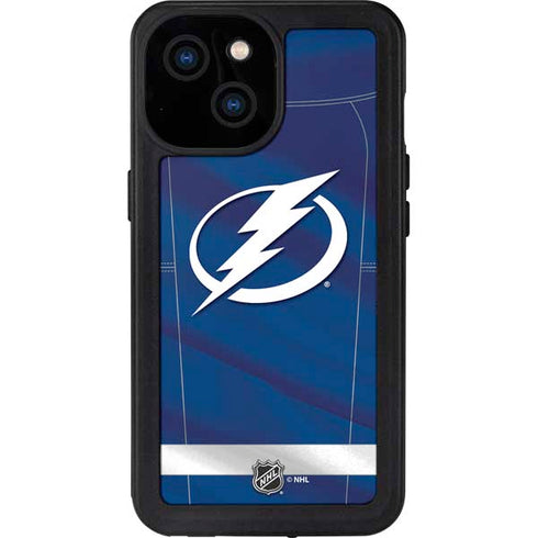 NHL Tampa Bay Lightning Jersey iPhone 13 Mini Waterproof Case