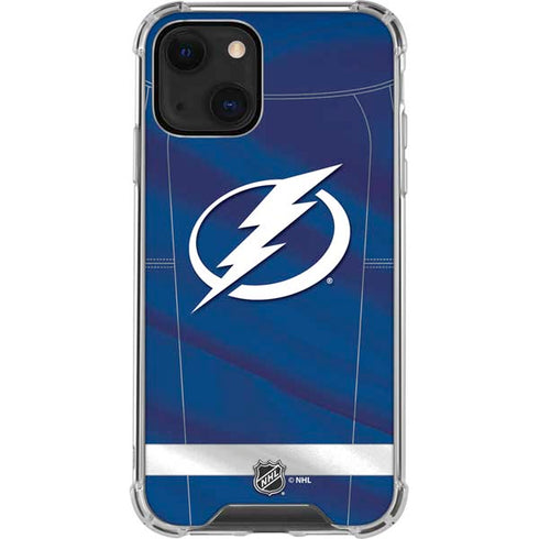 NHL Tampa Bay Lightning Jersey iPhone 14 Clear Case
