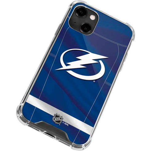 NHL Tampa Bay Lightning Jersey iPhone 14 Clear Case