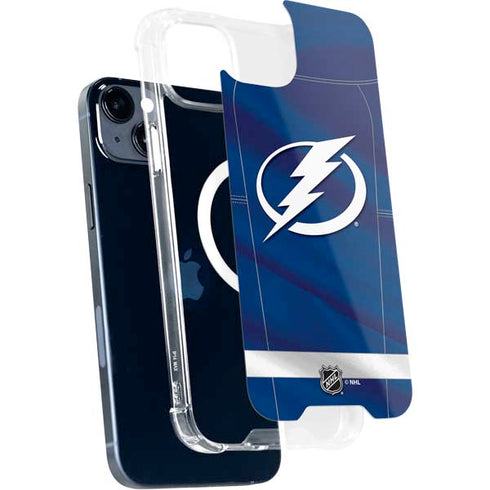 NHL Tampa Bay Lightning Jersey iPhone 15 Plus MagSafe Case