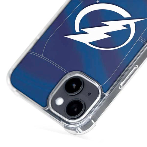 NHL Tampa Bay Lightning Jersey iPhone 15 Plus MagSafe Case