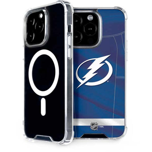 NHL Tampa Bay Lightning Jersey iPhone 14 Pro MagSafe Case