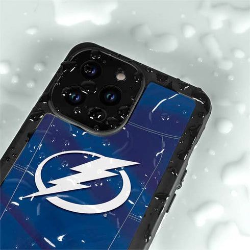 NHL Tampa Bay Lightning Jersey iPhone 14 Pro Waterproof Case