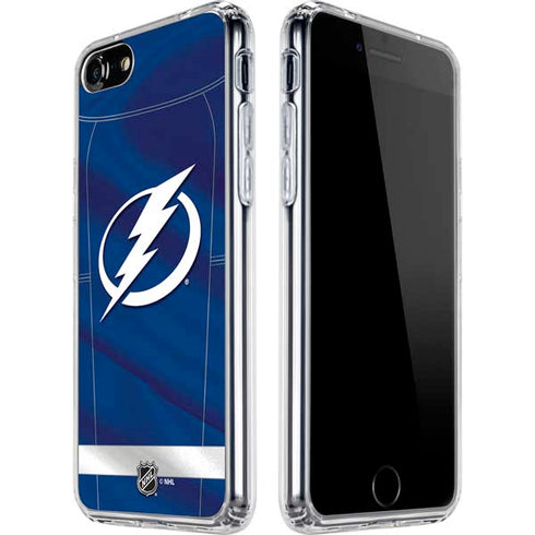 NHL Tampa Bay Lightning Jersey iPhone SE (2nd & 3rd Gen) Clear Case