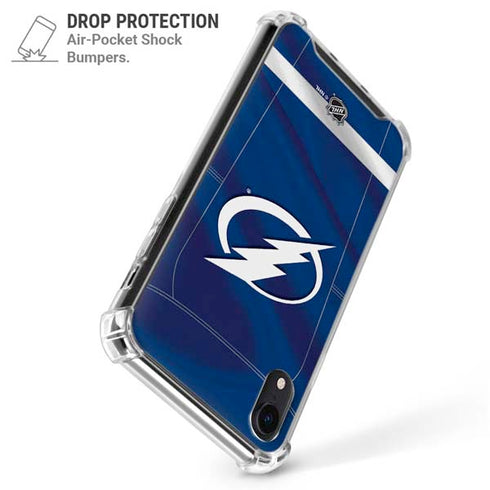 NHL Tampa Bay Lightning Jersey iPhone XR Clear Case