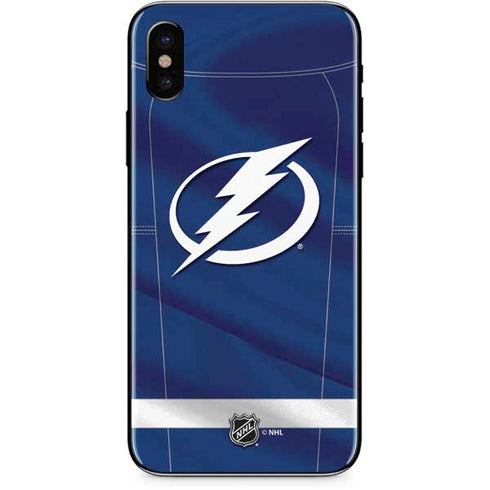 NHL Tampa Bay Lightning Jersey iPhone XS Skin