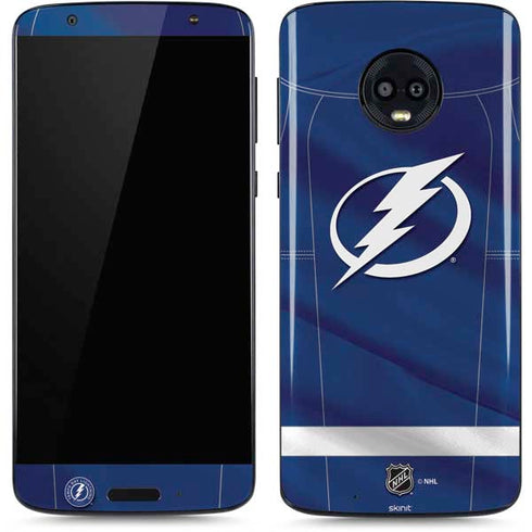 NHL Tampa Bay Lightning Jersey Moto G6 Skin