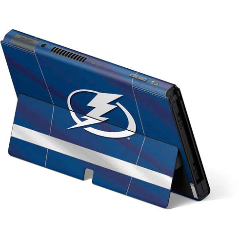 NHL Tampa Bay Lightning Jersey Nintendo Switch OLED (2021) Skin