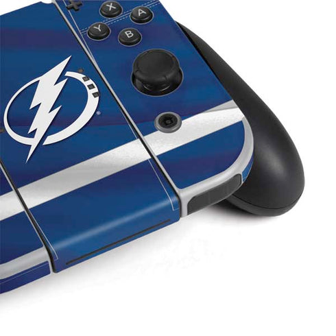 NHL Tampa Bay Lightning Jersey Nintendo Switch OLED (2021) Skin