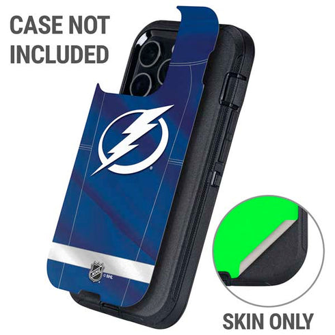 NHL Tampa Bay Lightning Jersey Otterbox Defender iPhone Skin