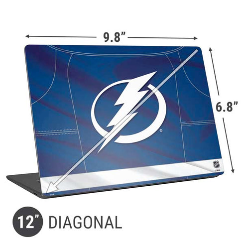 NHL Tampa Bay Lightning Jersey Universal Laptop 12in (9.8 x 6.8in) Skin