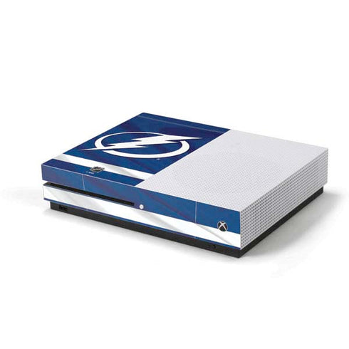 NHL Tampa Bay Lightning Jersey Xbox One S Console Skin