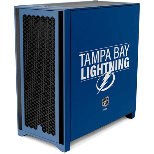 NHL Tampa Bay Lightning Lineup Corsair 4000D Tempered Glass Mid-Tower ATX Case Skin