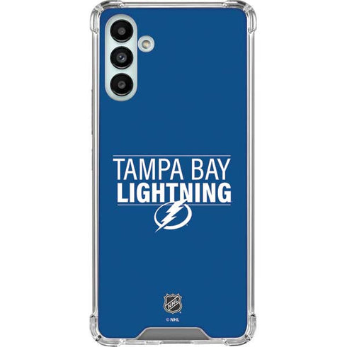 NHL Tampa Bay Lightning Lineup Galaxy A13 5G Clear Case
