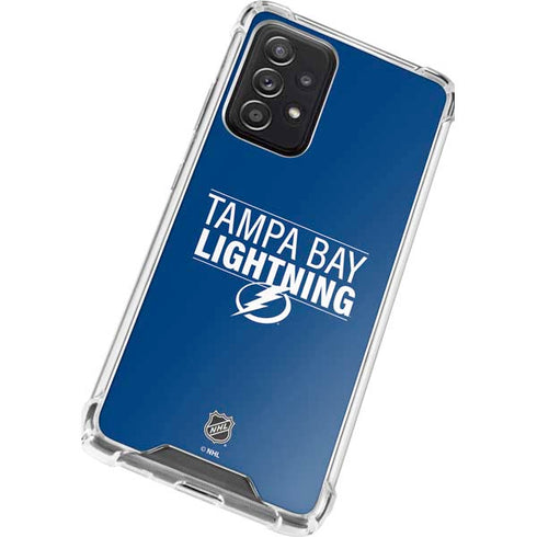 NHL Tampa Bay Lightning Lineup Galaxy A52 5G Clear Case
