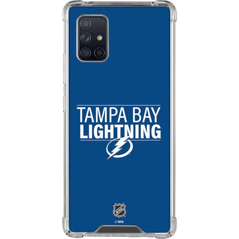 NHL Tampa Bay Lightning Lineup Galaxy A71 5G Clear Case