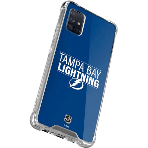 NHL Tampa Bay Lightning Lineup Galaxy A71 5G Clear Case