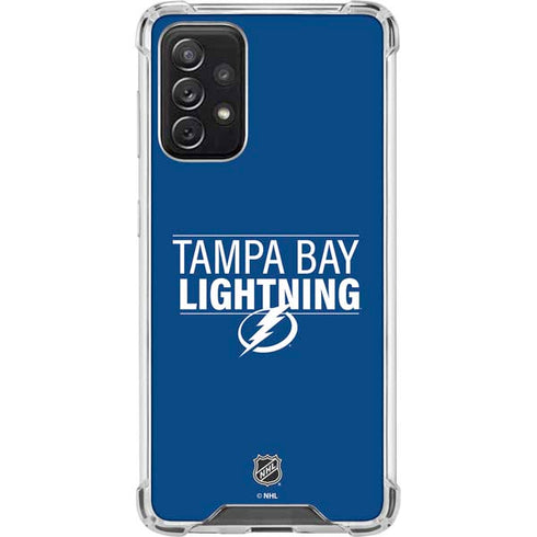 NHL Tampa Bay Lightning Lineup Galaxy A72 5G Clear Case