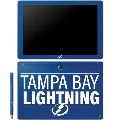 NHL Tampa Bay Lightning Lineup Galaxy Book 12in Skin