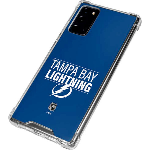 NHL Tampa Bay Lightning Lineup Galaxy Note20 5G Clear Case