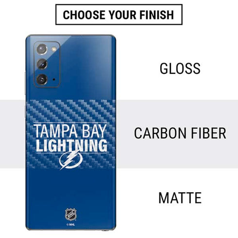 NHL Tampa Bay Lightning Lineup Galaxy Note20 5G Skin