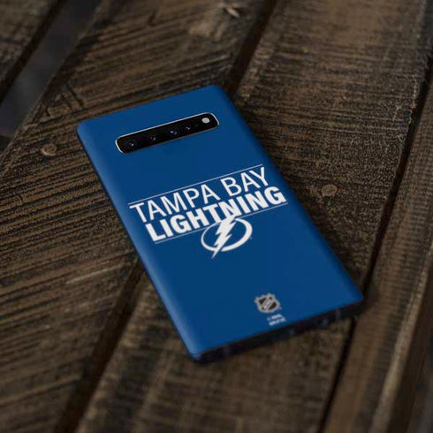 NHL Tampa Bay Lightning Lineup Galaxy S10 Plus Skin