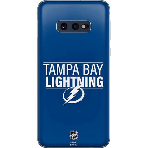 NHL Tampa Bay Lightning Lineup Galaxy S10e Skin