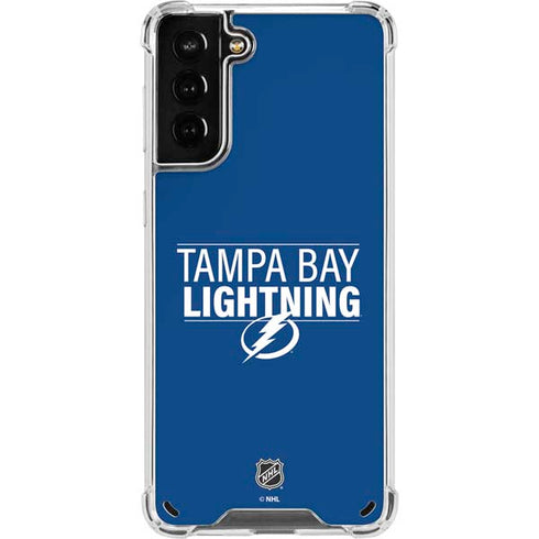 NHL Tampa Bay Lightning Lineup Galaxy S21 Plus 5G Clear Case