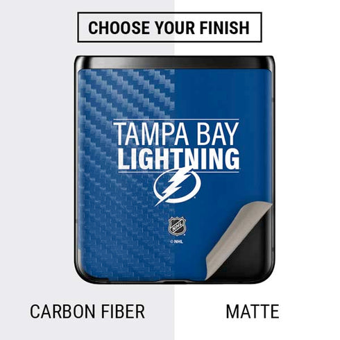 NHL Tampa Bay Lightning Lineup Galaxy Z Flip Skin