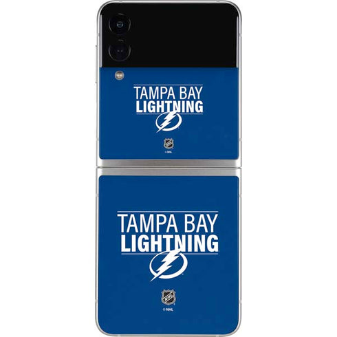 NHL Tampa Bay Lightning Lineup Galaxy Z Flip3 5G Skin