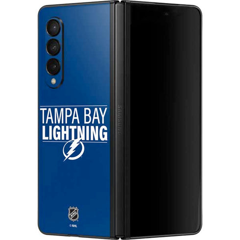 NHL Tampa Bay Lightning Lineup Galaxy Z Fold3 5G Skin