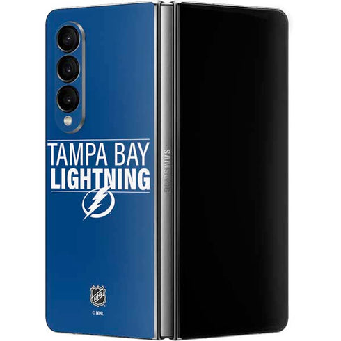NHL Tampa Bay Lightning Lineup Galaxy Z Fold4 5G Skin
