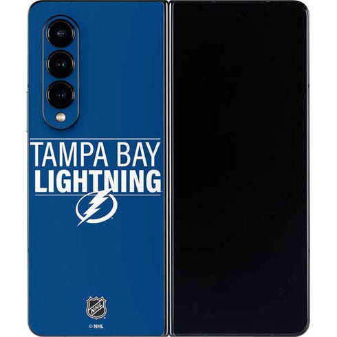 NHL Tampa Bay Lightning Lineup Galaxy Z Fold4 5G Skin