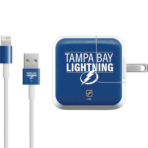NHL Tampa Bay Lightning Lineup iPad Charger (10W USB) Skin