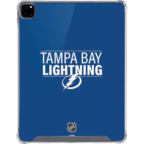 NHL Tampa Bay Lightning Lineup iPad Pro 12.9in (2020) Clear Case