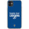 NHL Tampa Bay Lightning Lineup iPhone 11 Clear Case