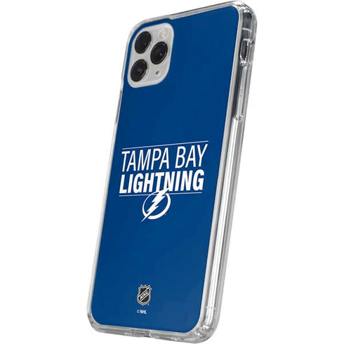 NHL Tampa Bay Lightning Lineup iPhone 11 Pro Clear Case