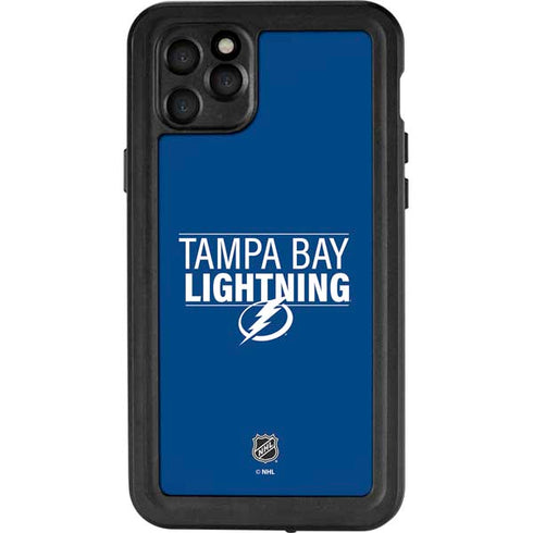 NHL Tampa Bay Lightning Lineup iPhone 11 Pro Max Waterproof Case